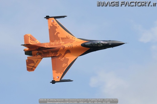 2009-06-26 Zeltweg Airpower 1550 General Dynamics F-16 Fighting Falcon - Dutch Air Force
